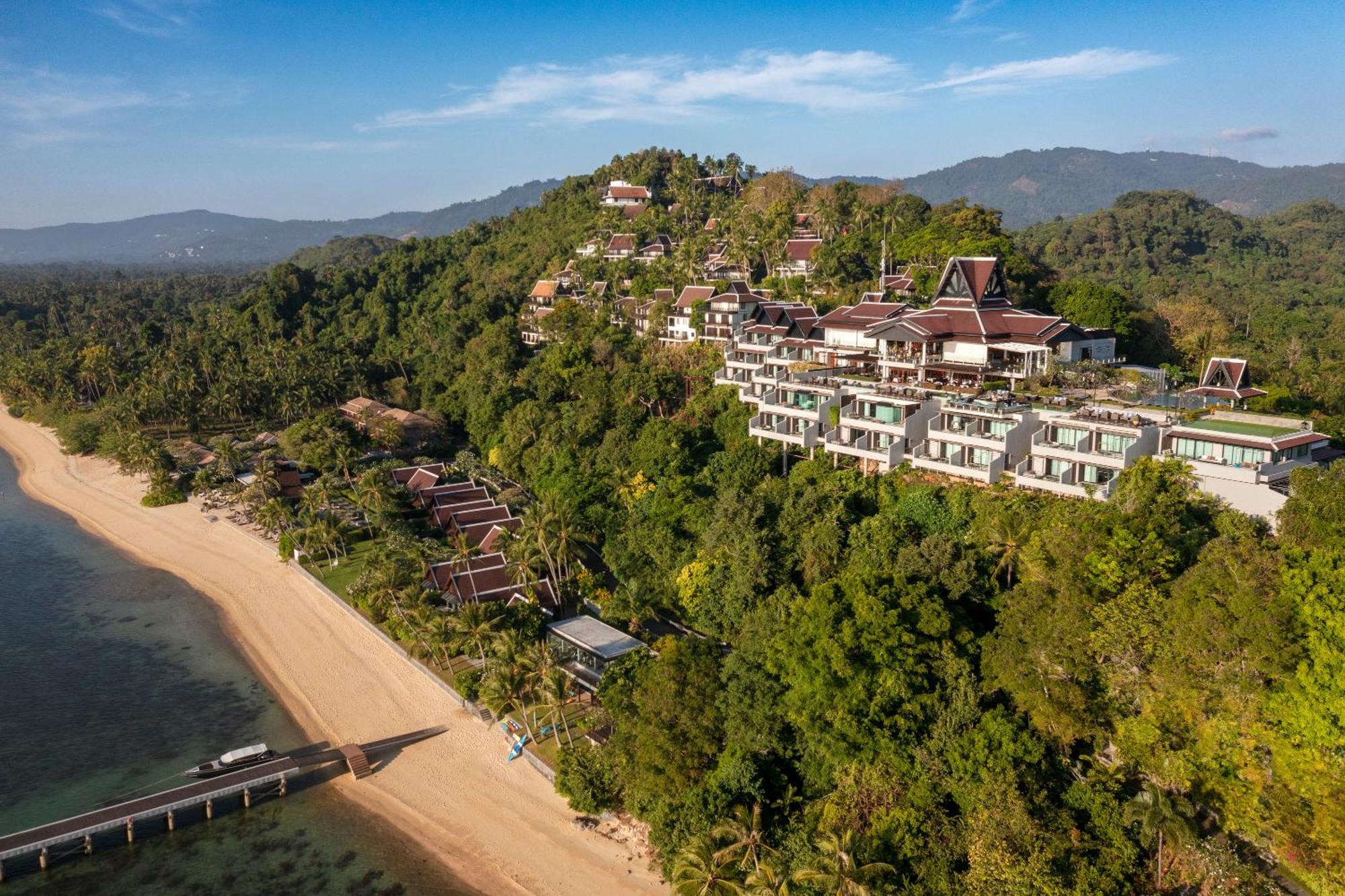 苏梅岛洲际度假村 Taling Ngam Beach